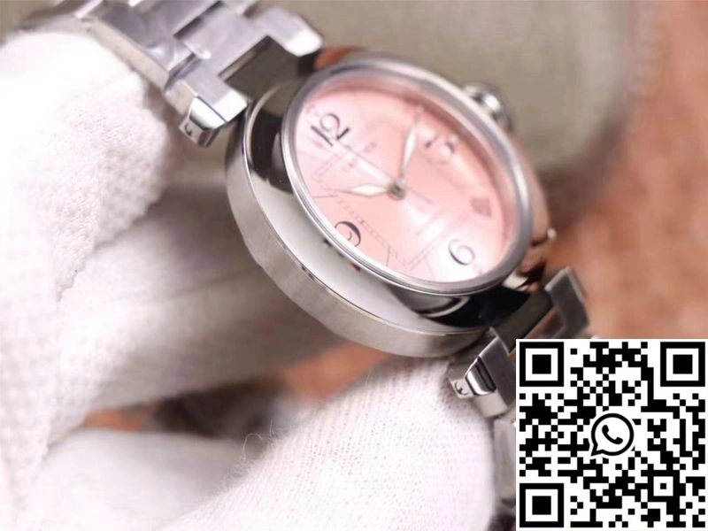Cartier Pasha W31075M7 V9 Factory Pink Dial