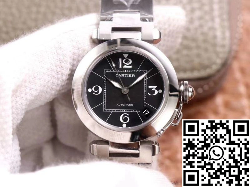 Cartier Pasha W31076M7 V9 Factory Black Dial