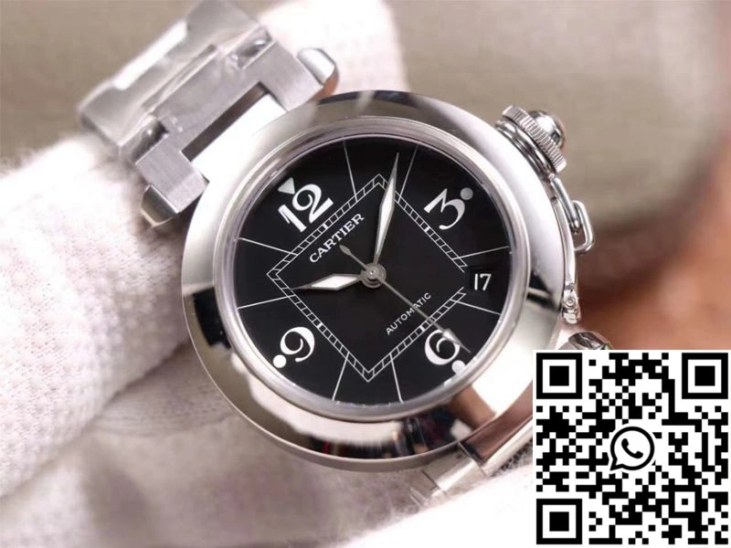 Cartier Pasha W31076M7 V9 Factory Black Dial