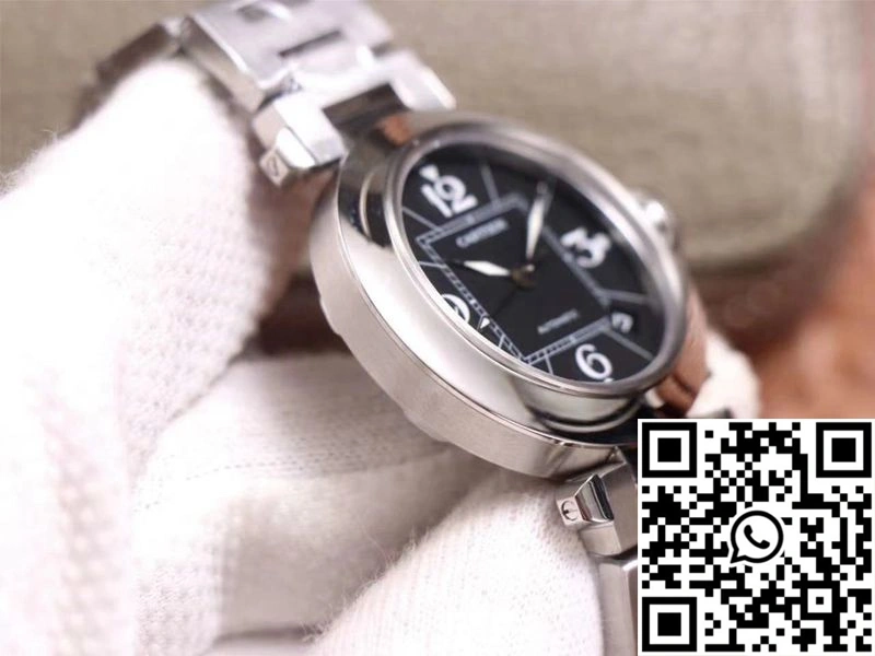Cartier Pasha W31076M7 V9 Factory Black Dial