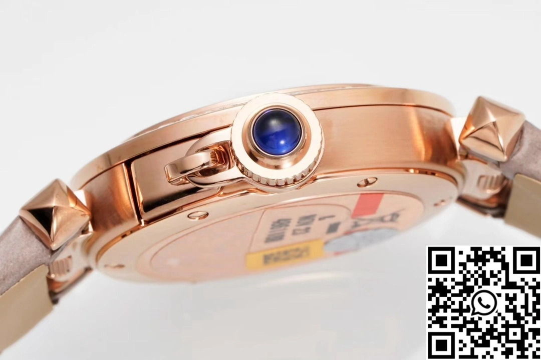 Cartier Pasha WJPA0017 AF Factory 30mm Rose Gold White Dial Diamond Bezel