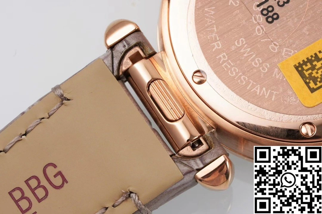 Cartier Pasha WJPA0017 AF Factory 30mm Rose Gold White Dial Diamond Bezel