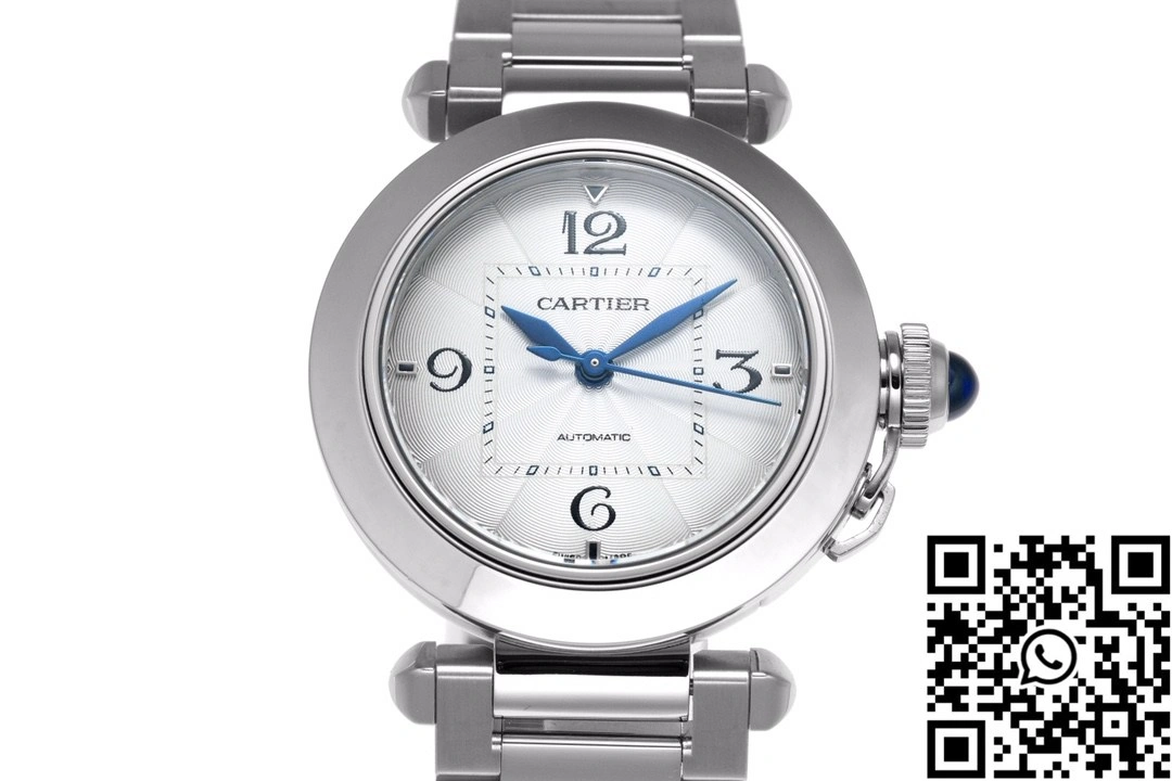 Cartier Pasha WSPA0013 AF Factory 35mm Stainless Steel Silver Dial