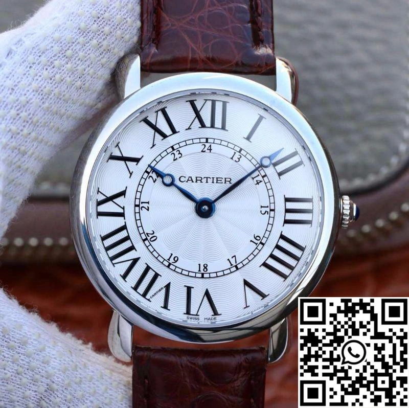 Cartier Ronde Louis 40MM TW Factory White Dial