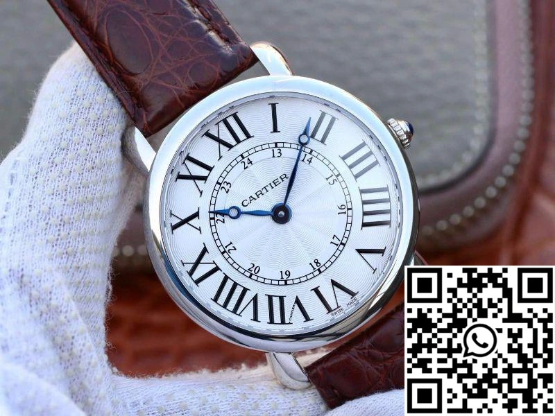 Cartier Ronde Louis 40MM TW Factory White Dial