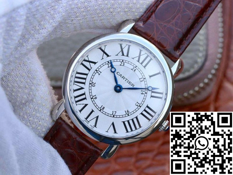 Cartier Ronde Louis 40MM TW Factory White Dial