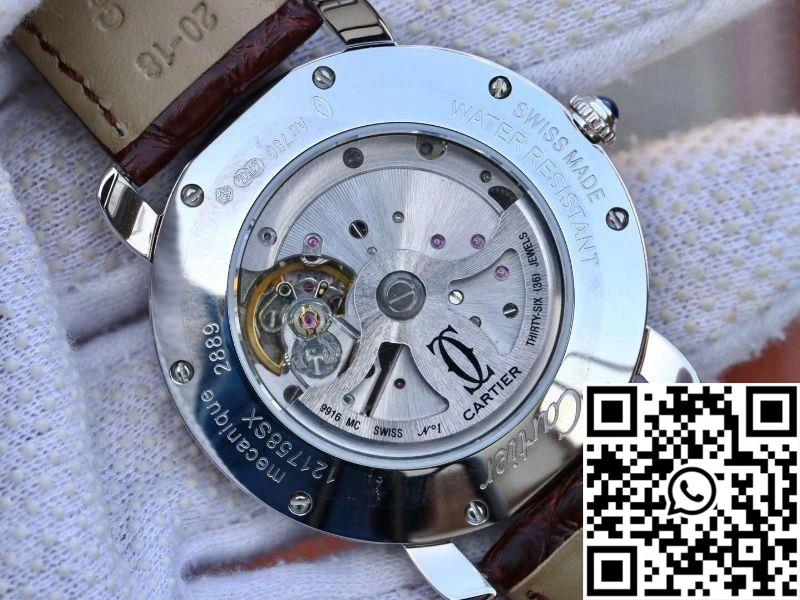 Cartier Ronde Louis 40MM TW Factory White Dial
