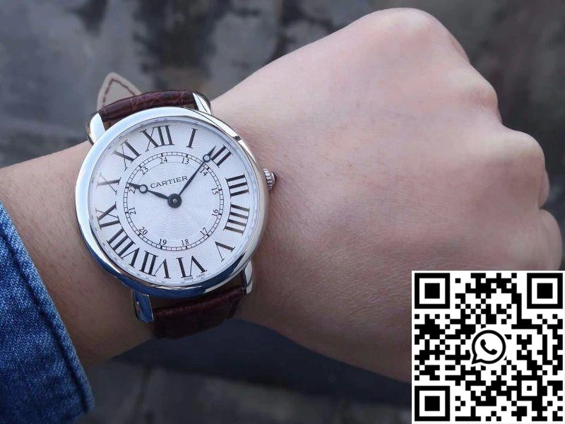 Cartier Ronde Louis 40MM TW Factory White Dial