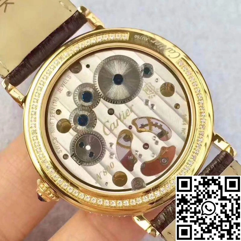 Cartier Rotonde Tourbillon Diamonds Dial