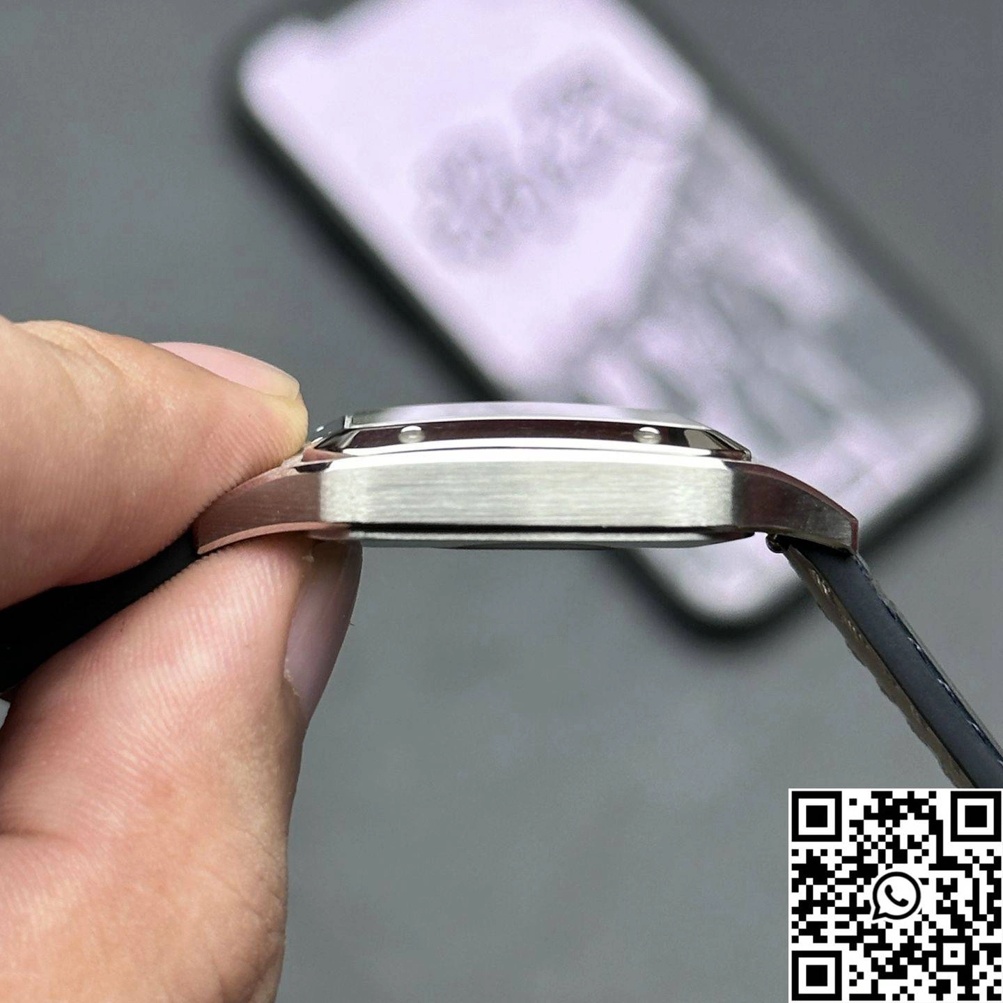 Cartier Santos Dumont WSSA0032 F1 Factory Silver Dial