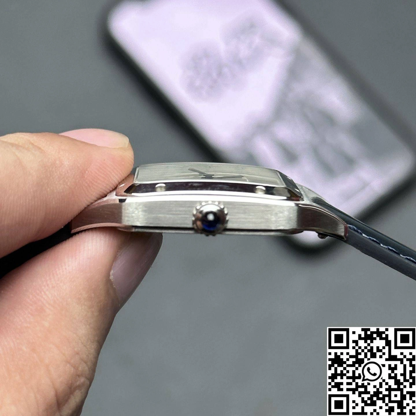 Cartier Santos Dumont WSSA0032 F1 Factory Silver Dial