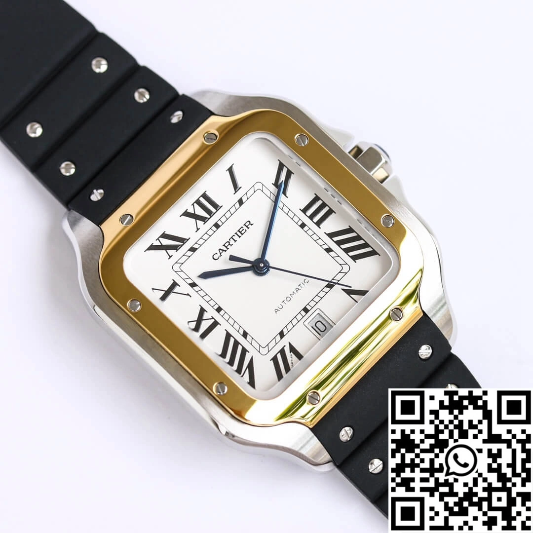 Cartier Santos W2SA0009 GF Factory V2 White Dial