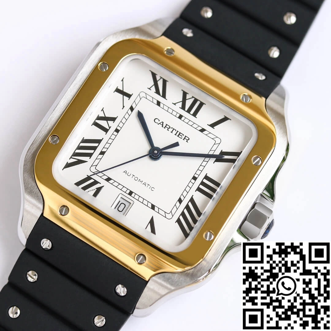 Cartier Santos W2SA0009 GF Factory V2 White Dial