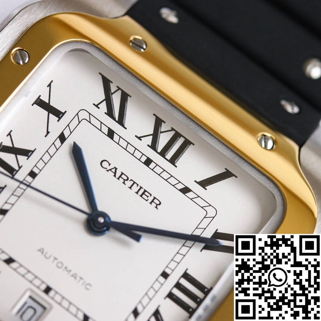 Cartier Santos W2SA0009 GF Factory V2 White Dial