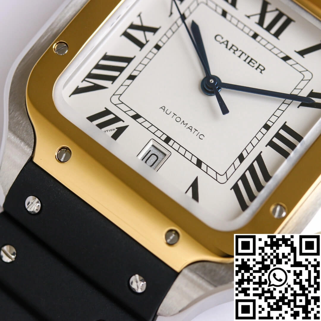Cartier Santos W2SA0009 GF Factory V2 White Dial