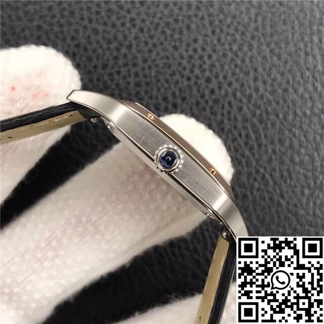 Cartier Santos W2SA0012 Ladies Silver Dial