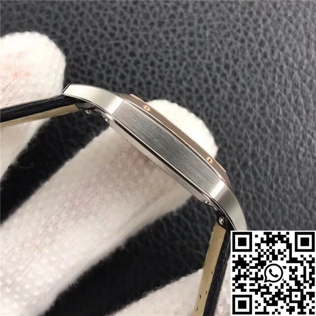Cartier Santos W2SA0012 Ladies Silver Dial