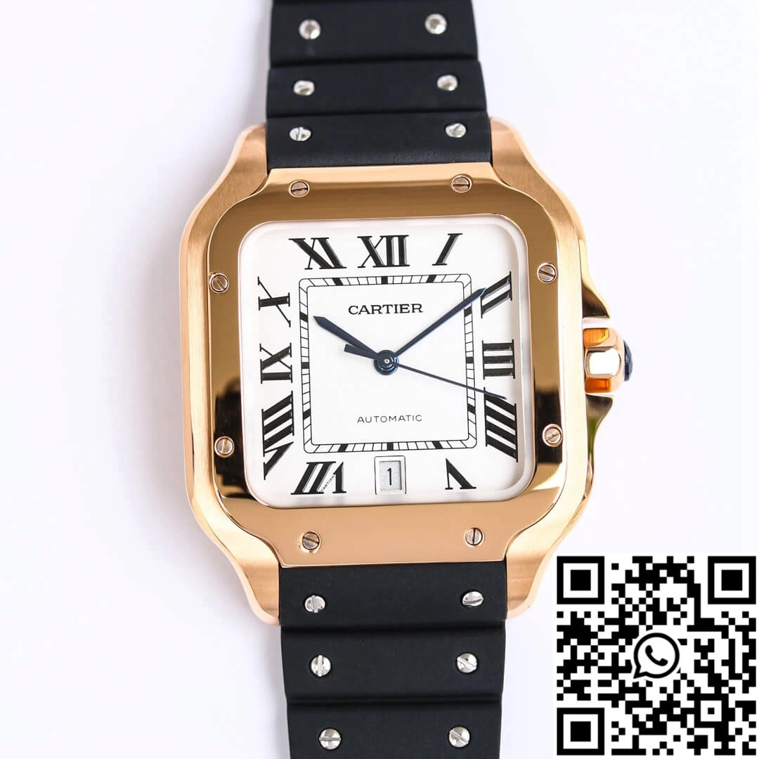 Cartier Santos WGSA0007 GF Factory V2 Rose Gold Case