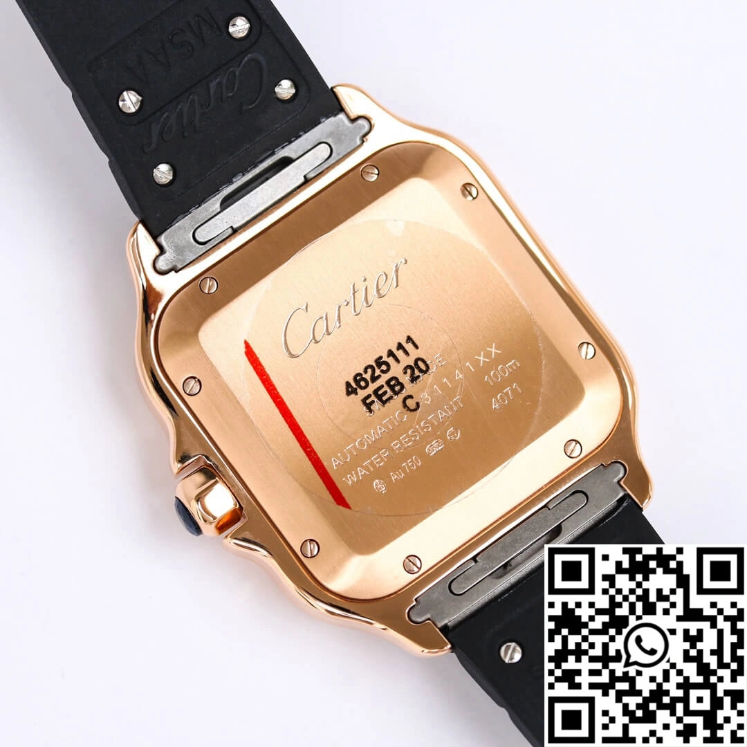 Cartier Santos WGSA0007 GF Factory V2 Rose Gold Case