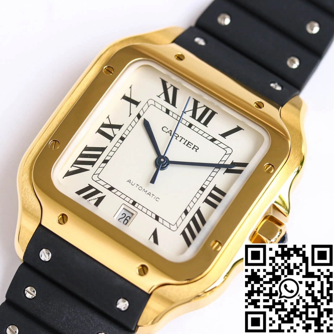 Cartier Santos WGSA0009 GF Factory V2 Yellow Gold Case