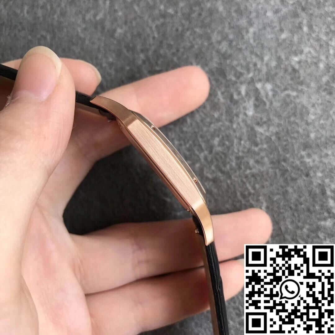 Cartier Santos WGSA0021 Rose Gold Silver Dial