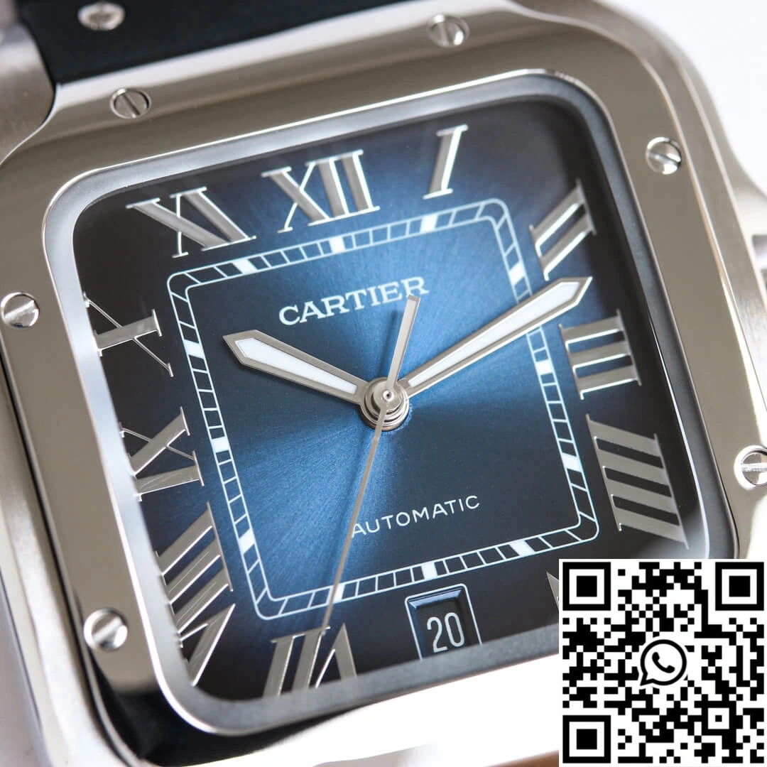 Cartier Santos WSSA0030 GF Factory V2 Rubber Strap
