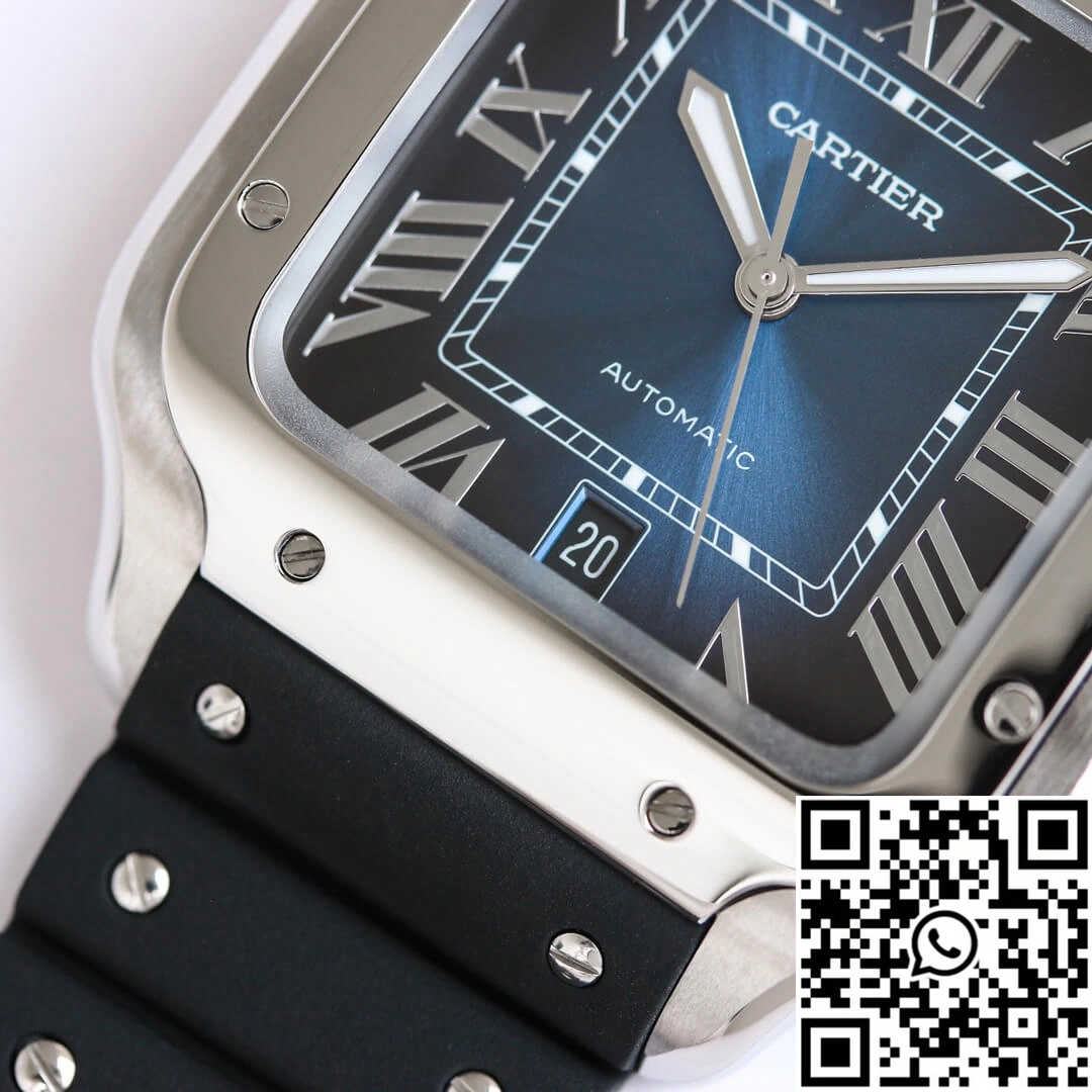 Cartier Santos WSSA0030 GF Factory V2 Rubber Strap