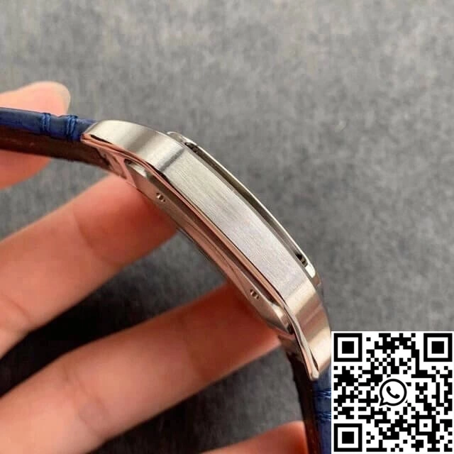 Cartier Santos WSSA0030 V6 Factory Blue Dial