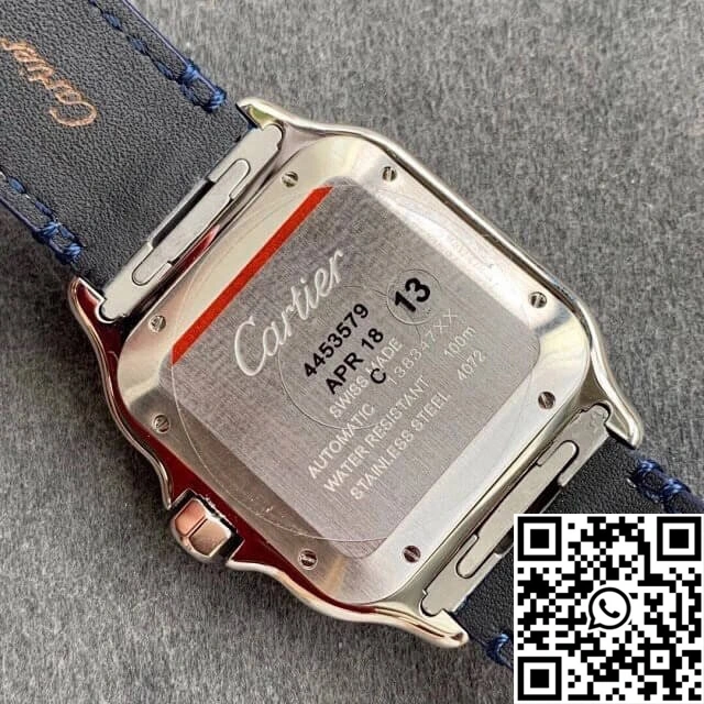 Cartier Santos WSSA0030 V6 Factory Blue Dial
