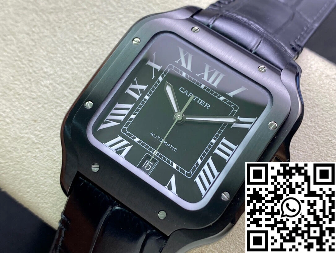 Cartier Santos WSSA0039 GF Factory Cowhide Strap
