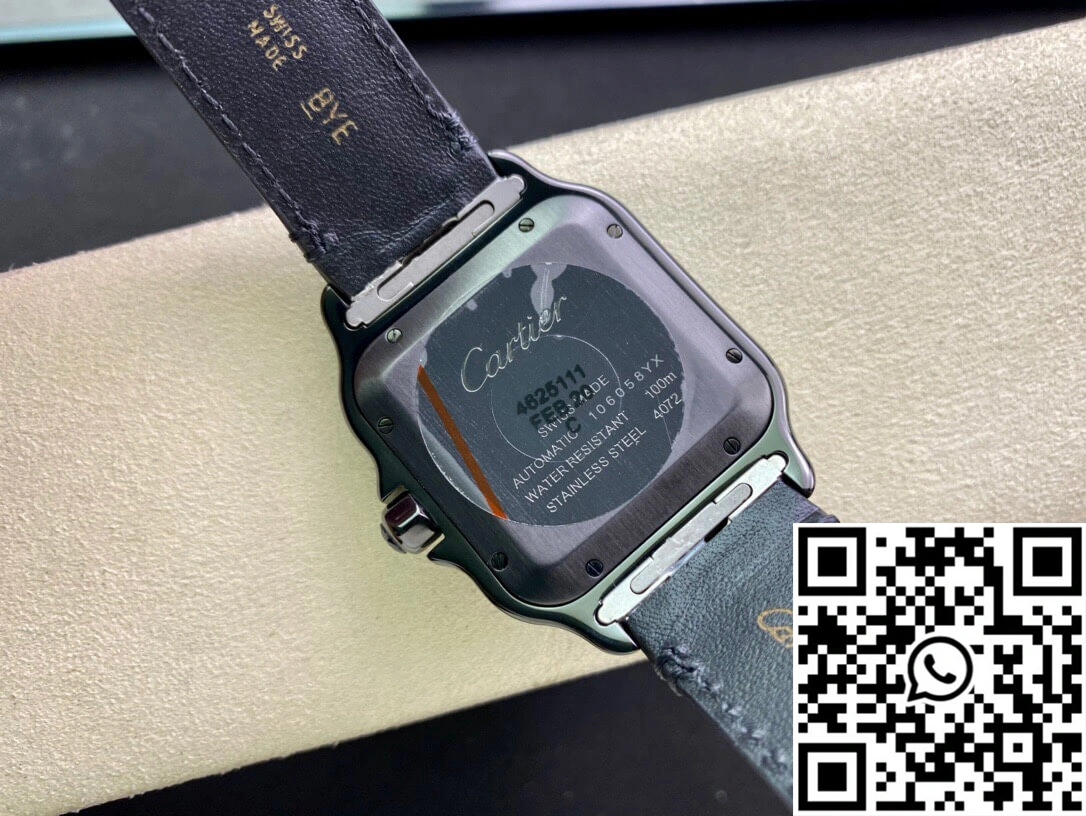 Cartier Santos WSSA0039 GF Factory Cowhide Strap