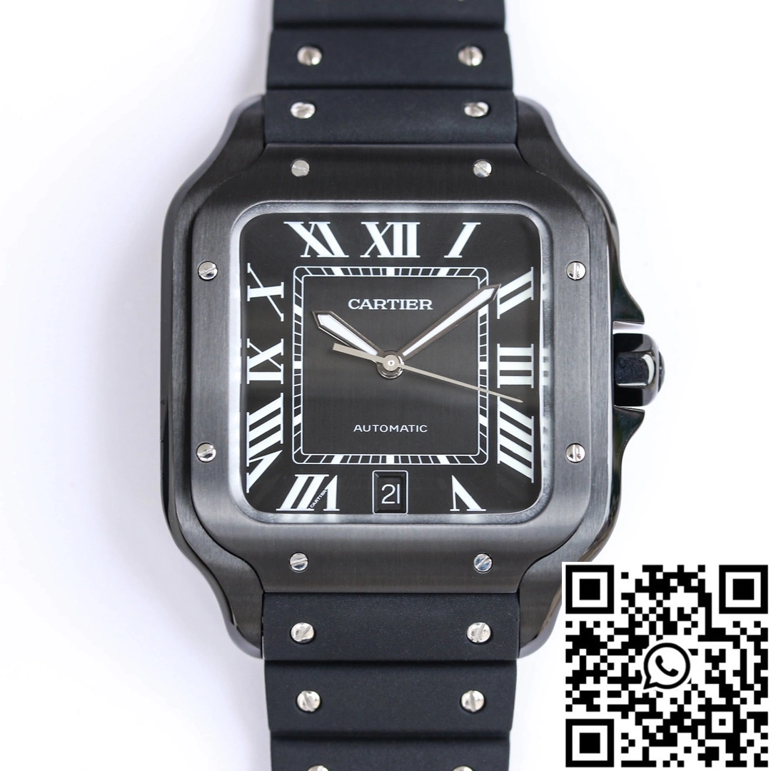 Cartier Santos WSSA0039 GF Factory V2 Black Case
