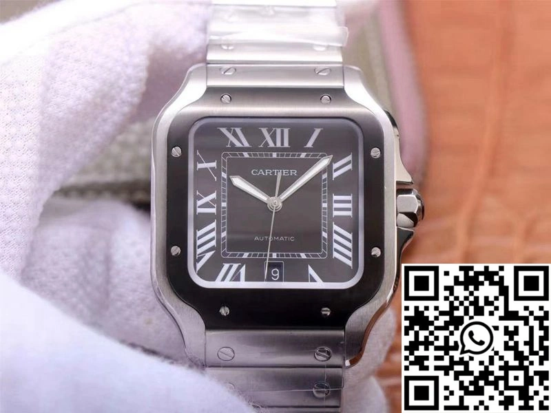 Cartier Santos de Large WSSA0037 V6 Factory Gray Dial
