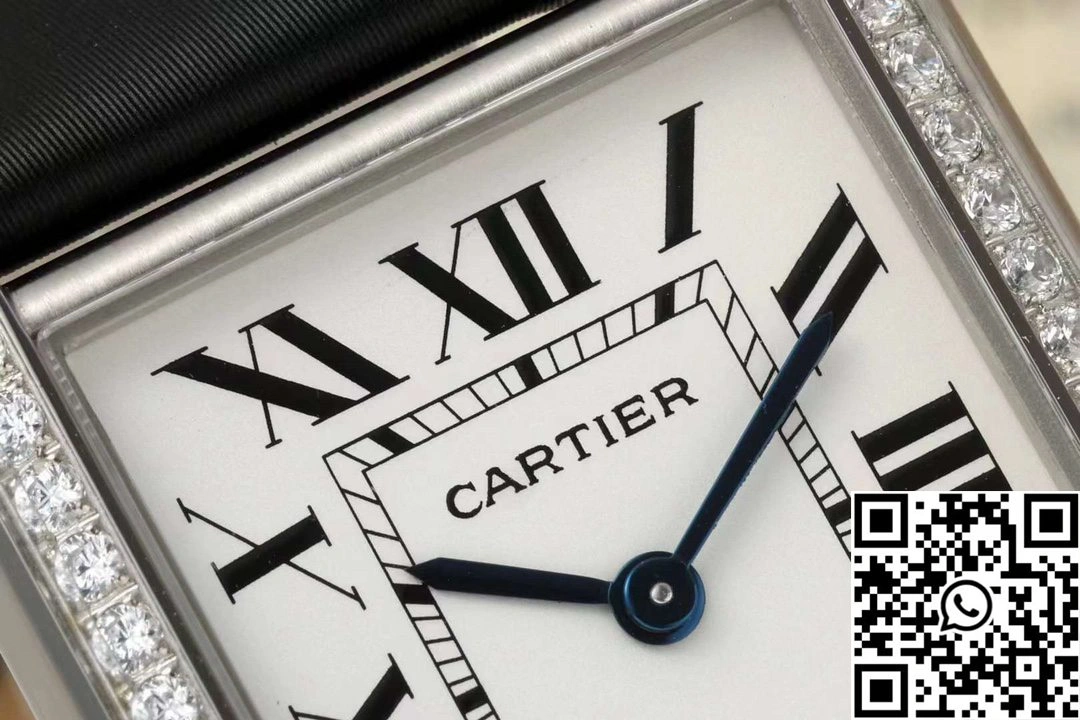 Cartier Tank CRW4TA0031 AF Factory 25.5mm Stainless Steel White Dial