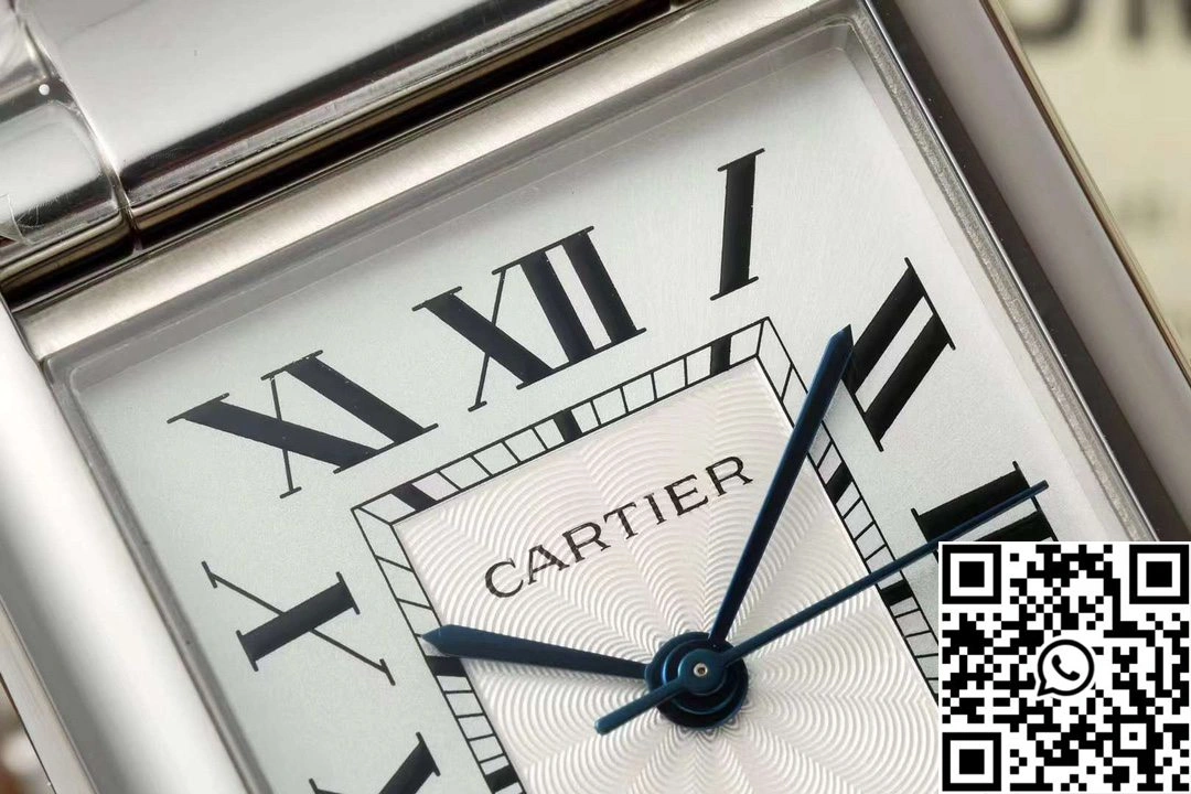 Cartier Tank CRWSTA0053 AF Factory 31mm Stainless Steel White Dial