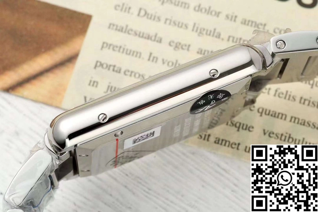 Cartier Tank CRWSTA0053 AF Factory 31mm Stainless Steel White Dial