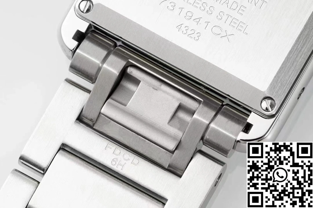 Cartier Tank Must CRWSTA0107 AF Factory 25.5mm Stainless Steel White Dial