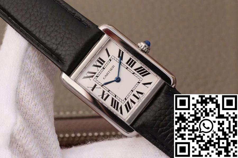 Cartier Tank Solo Ladies 31MM WSTA0030 JF Factory Silver Dial