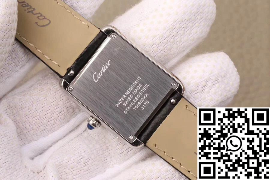 Cartier Tank Solo Ladies 31MM WSTA0030 JF Factory Silver Dial