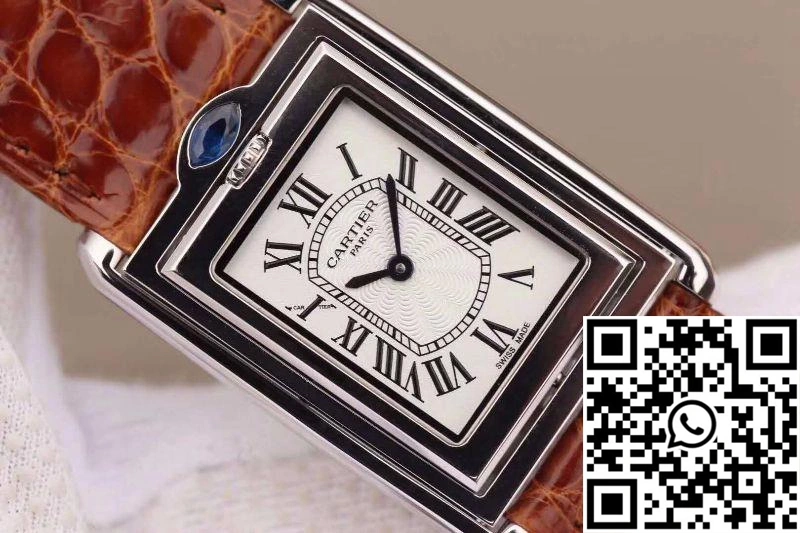 Cartier Tank Solo Ladies W5200025 White Dial
