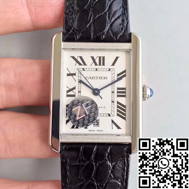 Cartier Tank Solo XL Automatic W5200027 ZF Factory White Dial