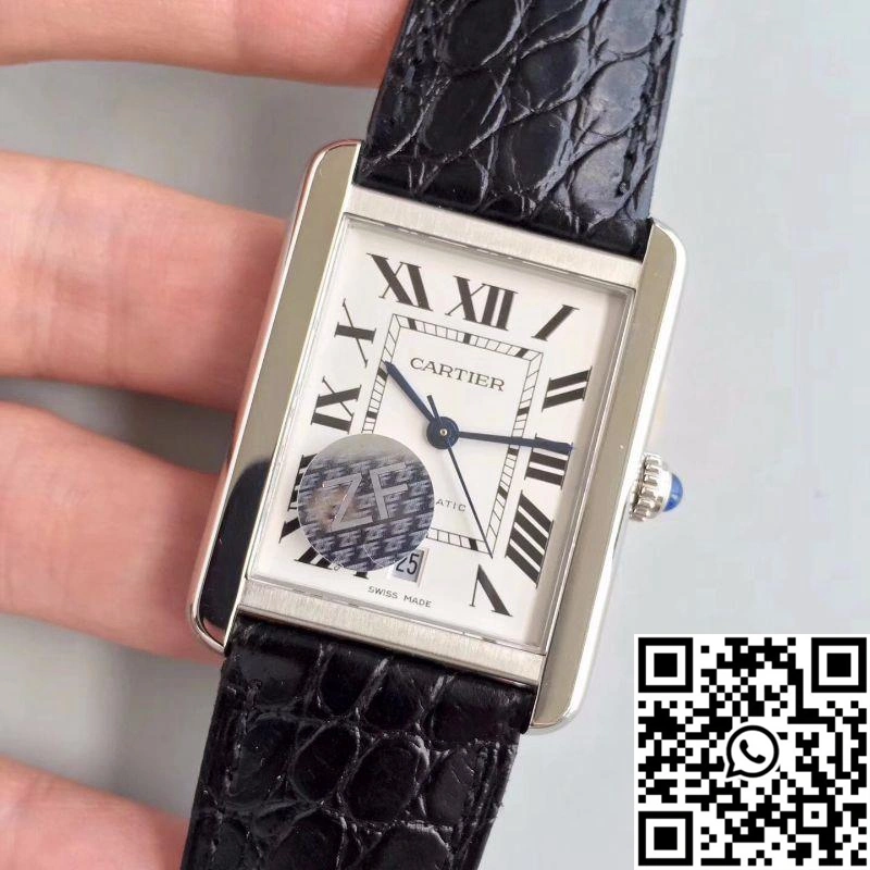 Cartier Tank Solo XL Automatic W5200027 ZF Factory White Dial
