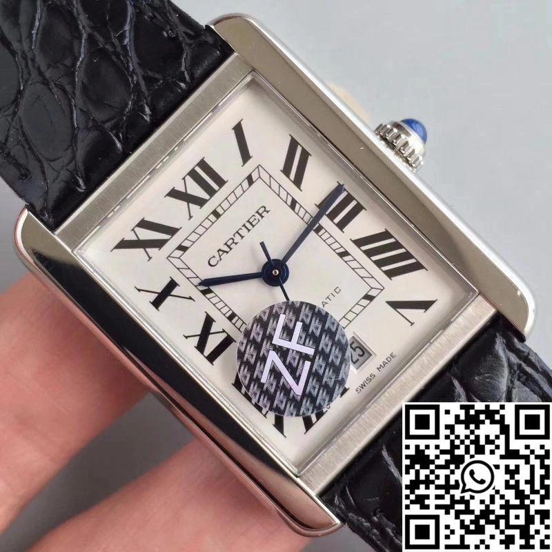 Cartier Tank Solo XL Automatic W5200027 ZF Factory White Dial