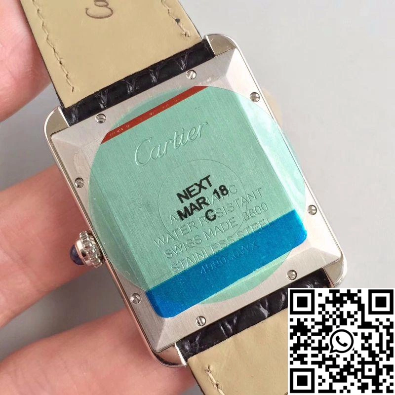 Cartier Tank Solo XL Automatic W5200027 ZF Factory White Dial