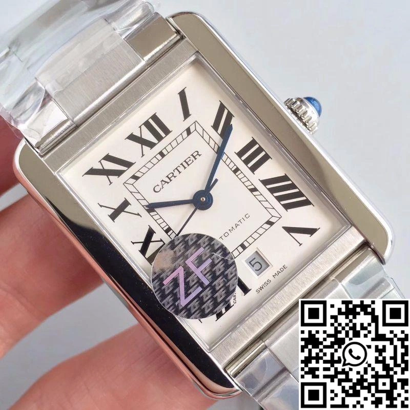 Cartier Tank Solo XL Automatic W5200028 ZF Factory White Dial