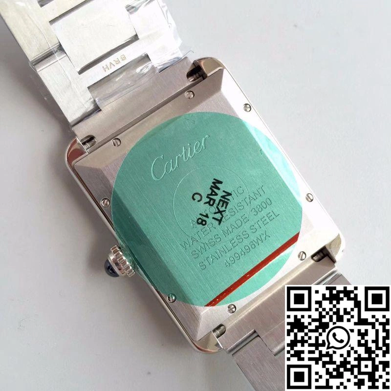 Cartier Tank Solo XL Automatic W5200028 ZF Factory White Dial