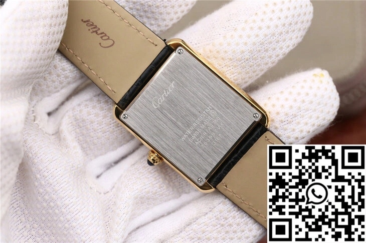 Cartier Tank W5200002 K11 Factory White Dial