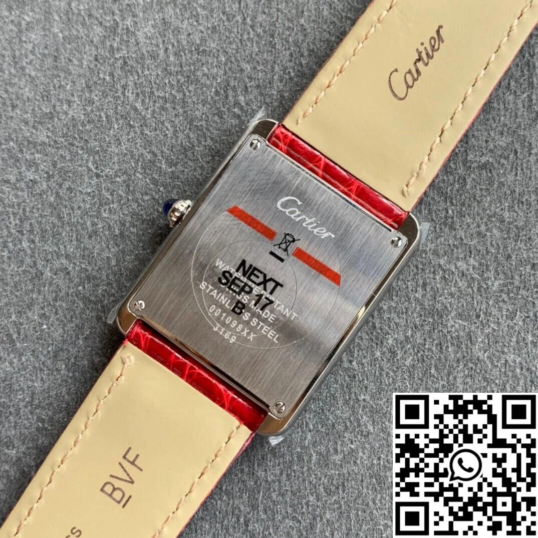 Cartier Tank W5200005 K11 Factory White Dial