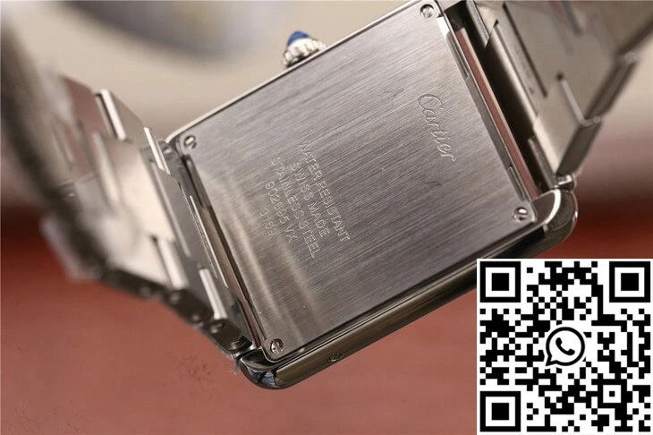 Cartier Tank W5200013 K11 Factory White Dial