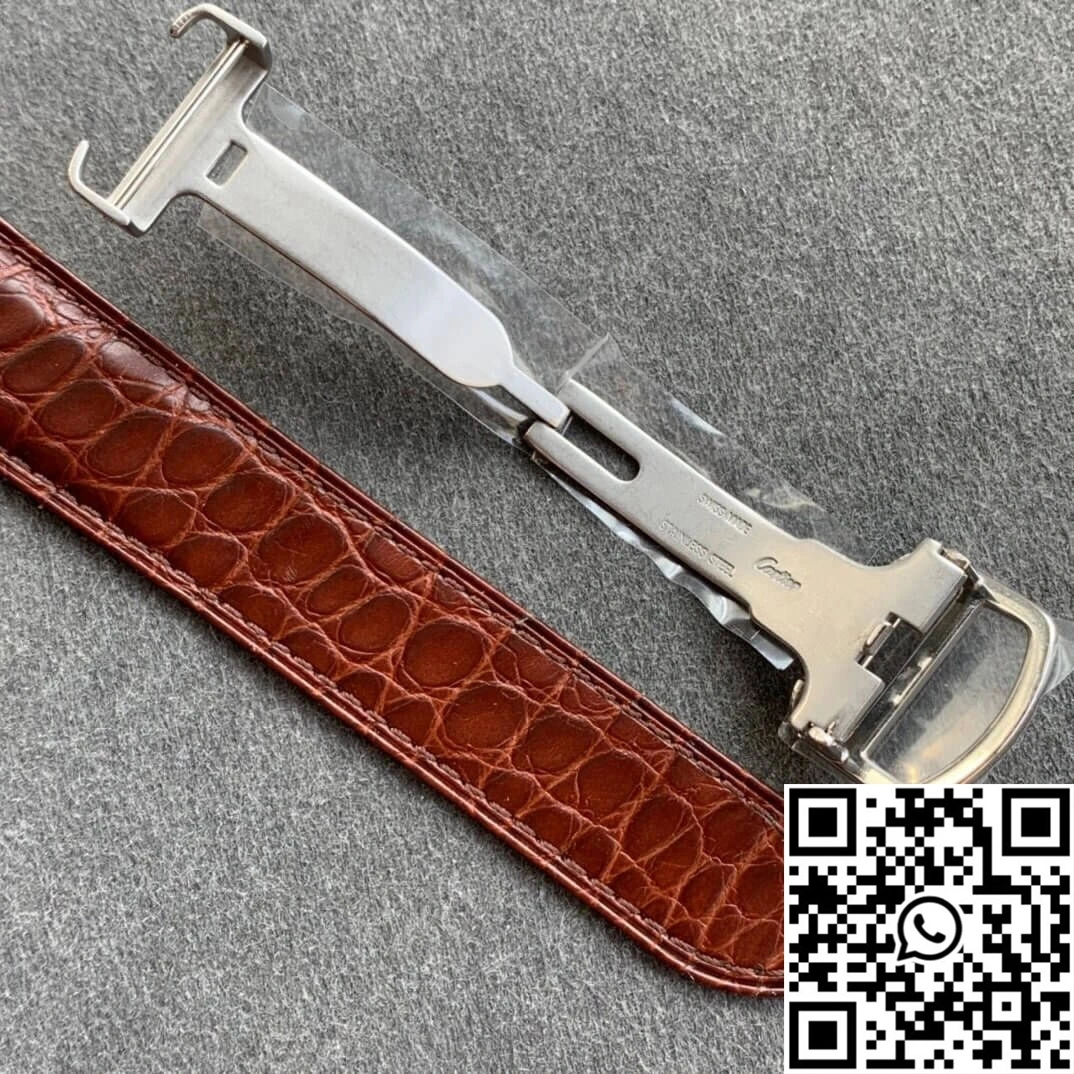 Cartier Tank WSTA0028 K11 Factory Brown Cowhide Strap